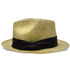 Walrus Hats Fedora Walrus Hats Sisal Straw Fedora Hat w/ Band